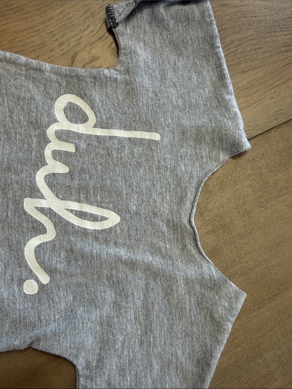 OG raw neck Rags to Raches romper - Picture 3 of 4